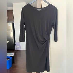 Banana Republic Black Long Sleeve Dress